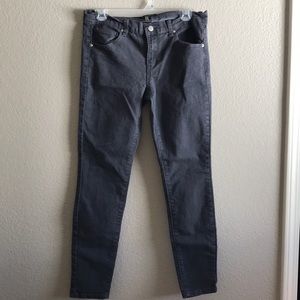 Forever 21 gray skinny jeans